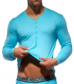 C-IN2 Curacao Long Sleeve Henley T-Shirt